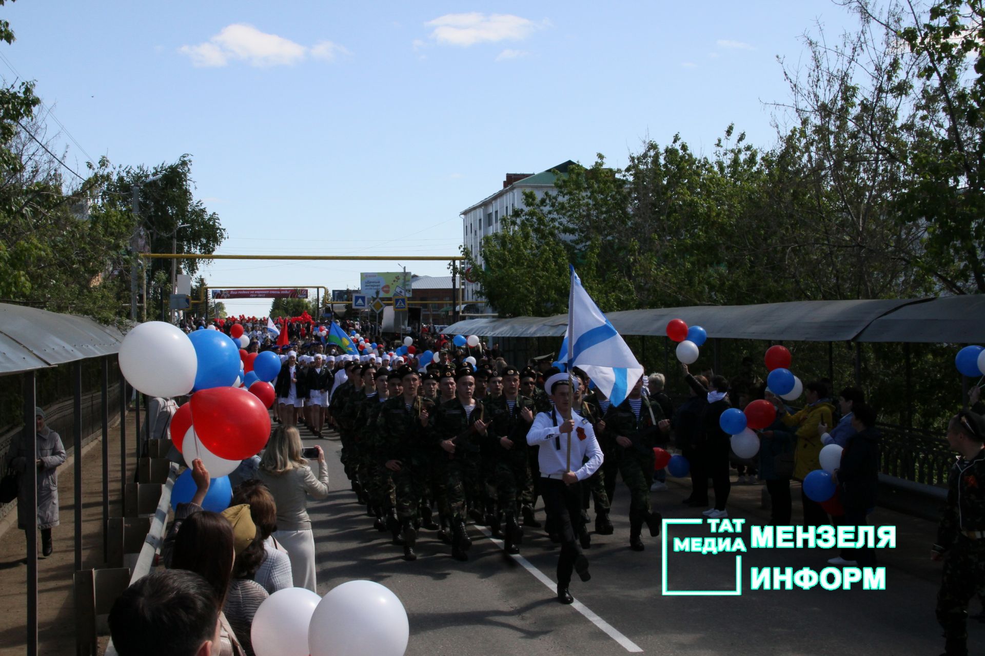 День Победы в Мензелинске