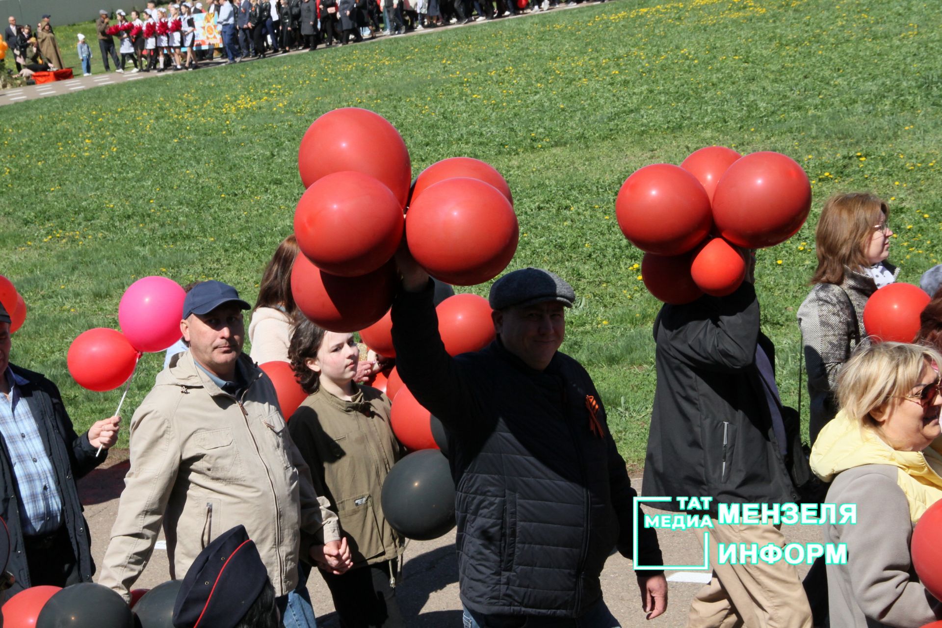 День Победы в Мензелинске