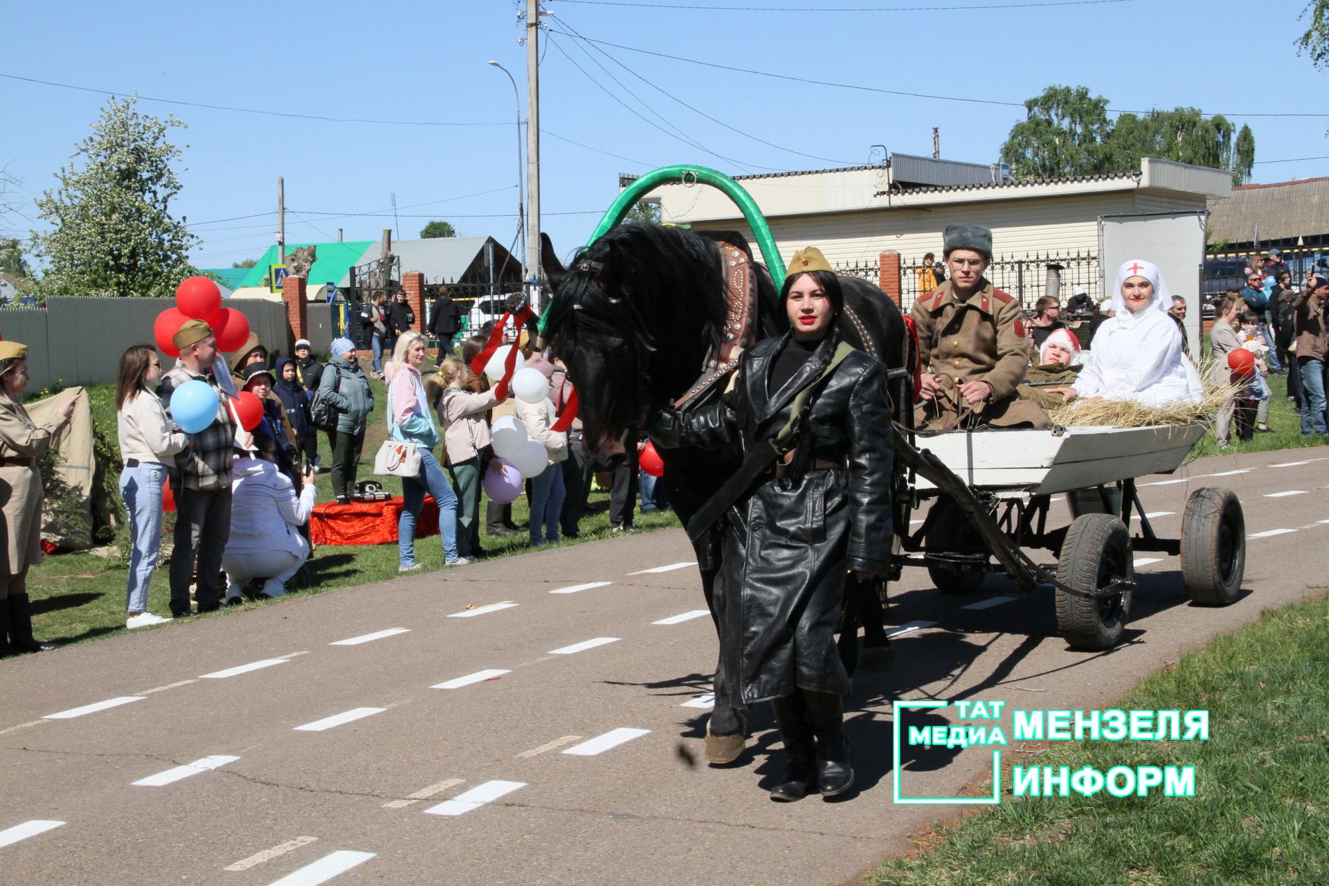 День Победы в Мензелинске