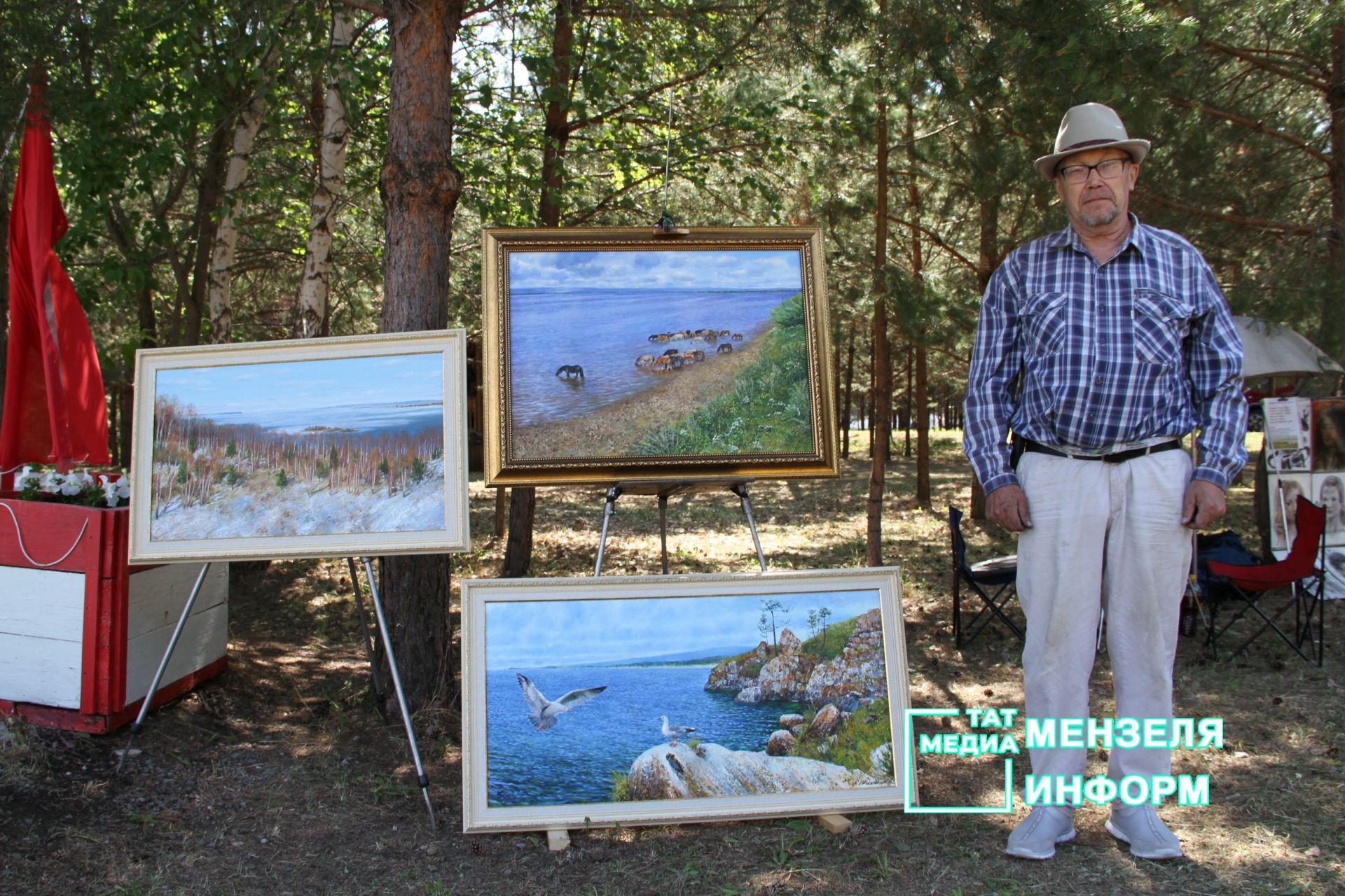 Театрализованное представление на мензелинском Сабантуе