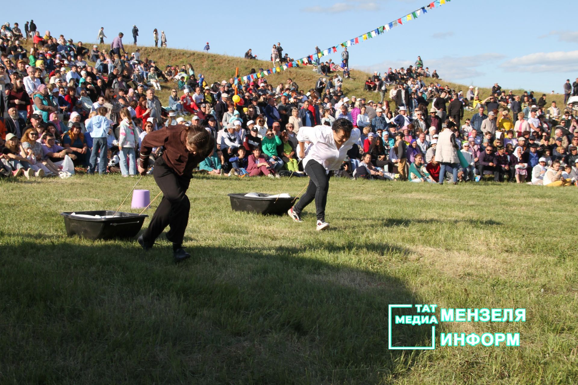 В селе Гулюково прошел масштабный Сабантуй