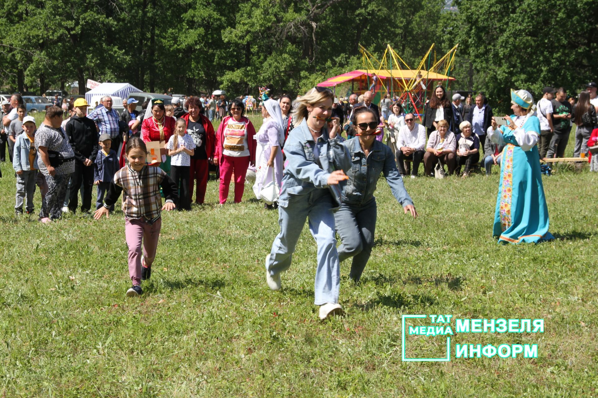 Сабантуй в поселке им.Воровского