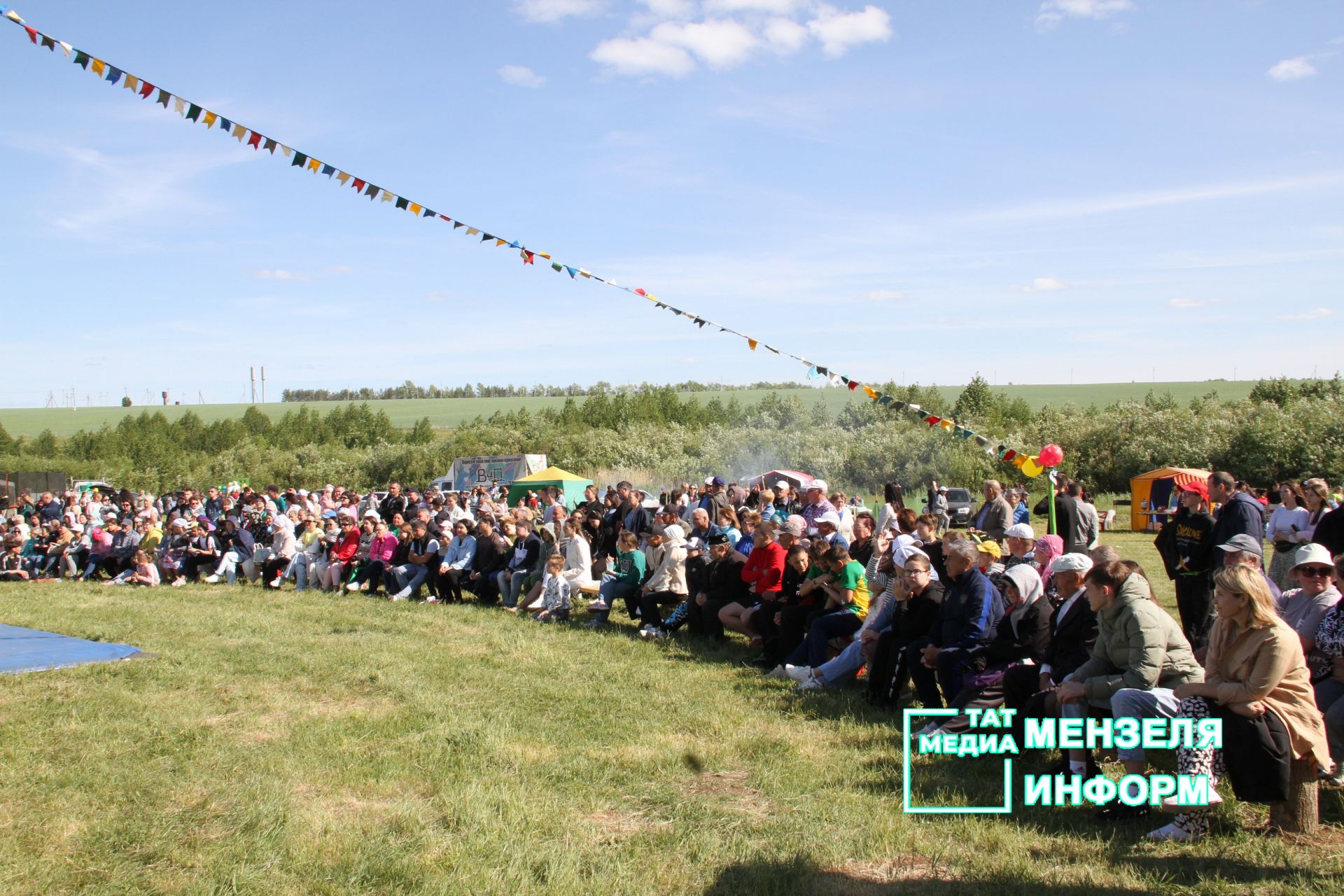 В селе Гулюково прошел масштабный Сабантуй