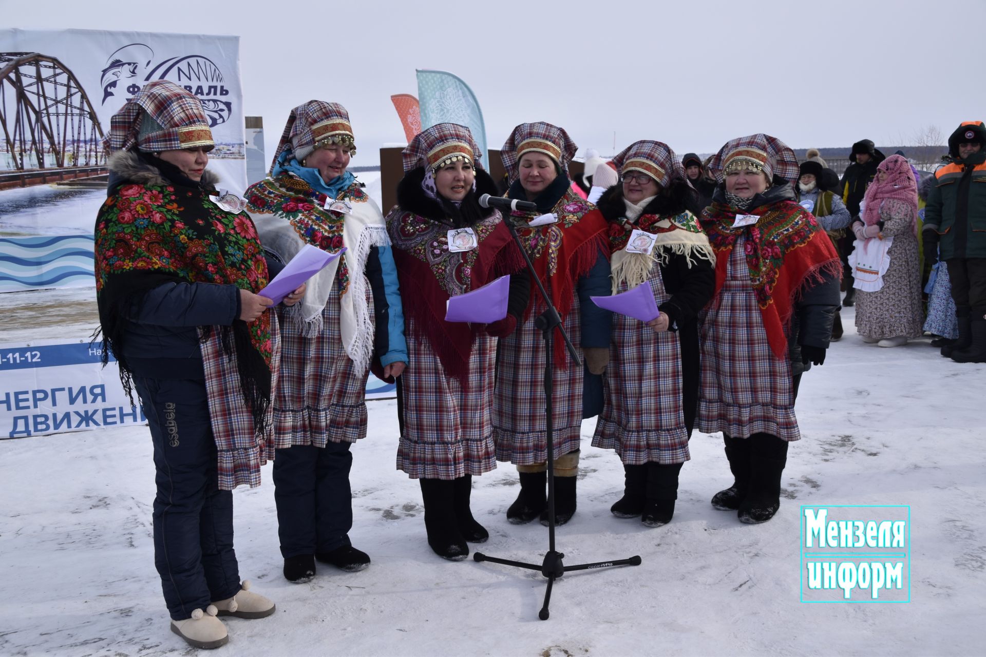 Выступления на Фестивале ухи в Мензелинске