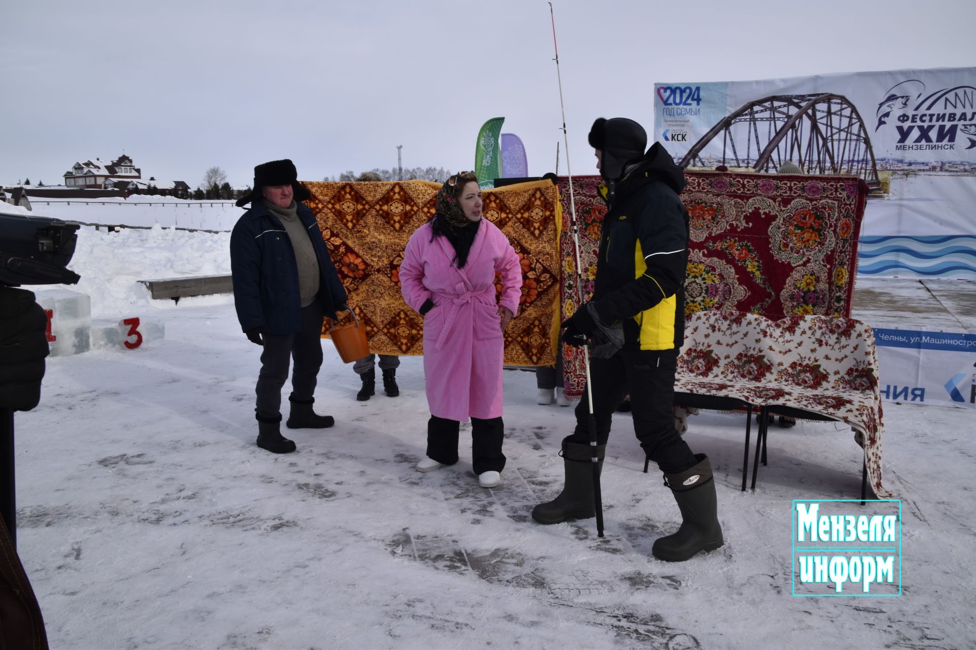 Выступления на Фестивале ухи в Мензелинске