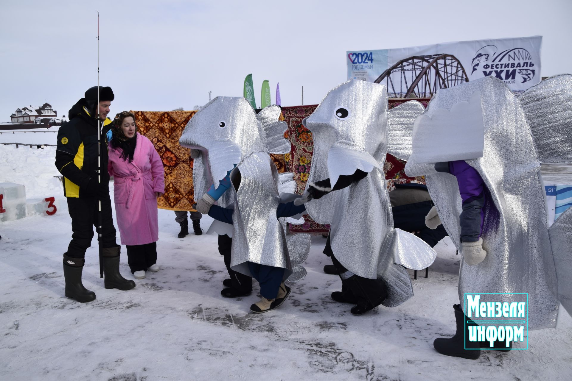 Выступления на Фестивале ухи в Мензелинске