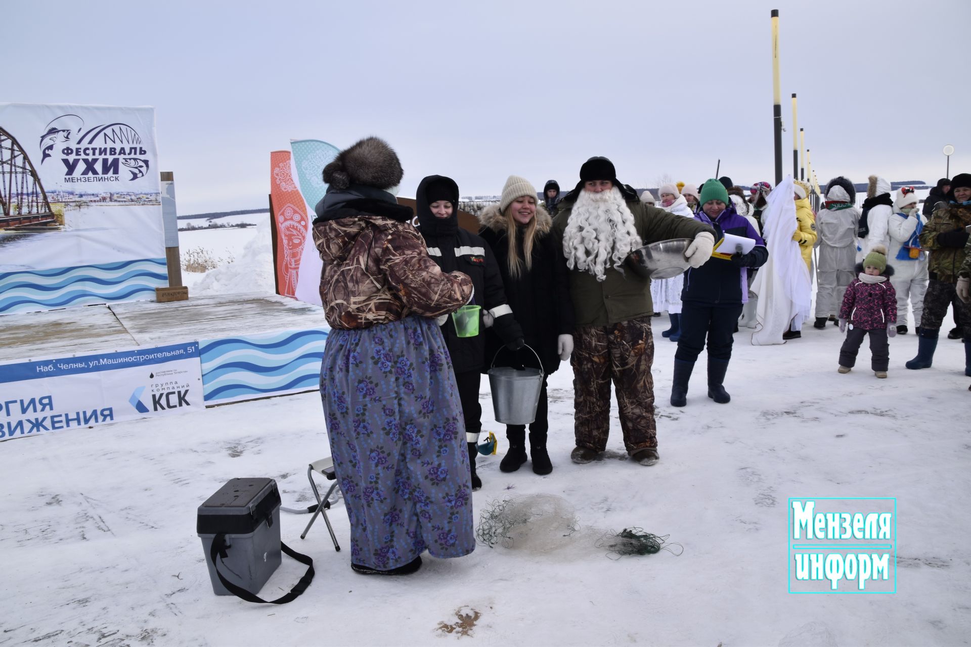 Выступления на Фестивале ухи в Мензелинске