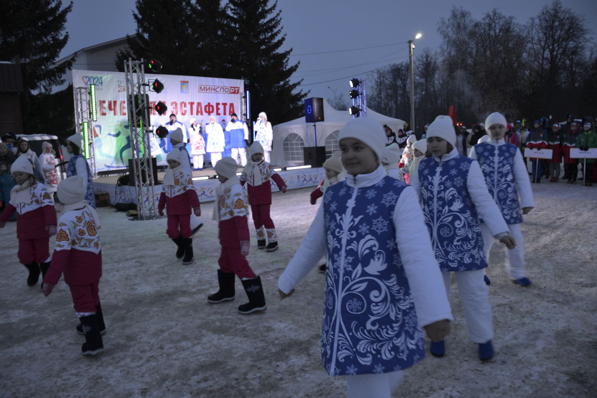 Мгновения "Вечерней эстафеты" в Мензелинске