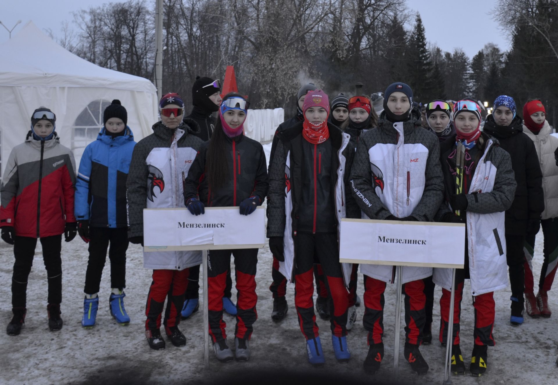 Мгновения "Вечерней эстафеты" в Мензелинске