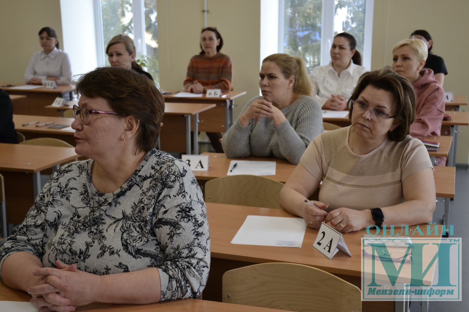 В СОШ № 1 Мензелинска прошла Акция «Сдаем вместе! День сдачи ЕГЭ родителями»