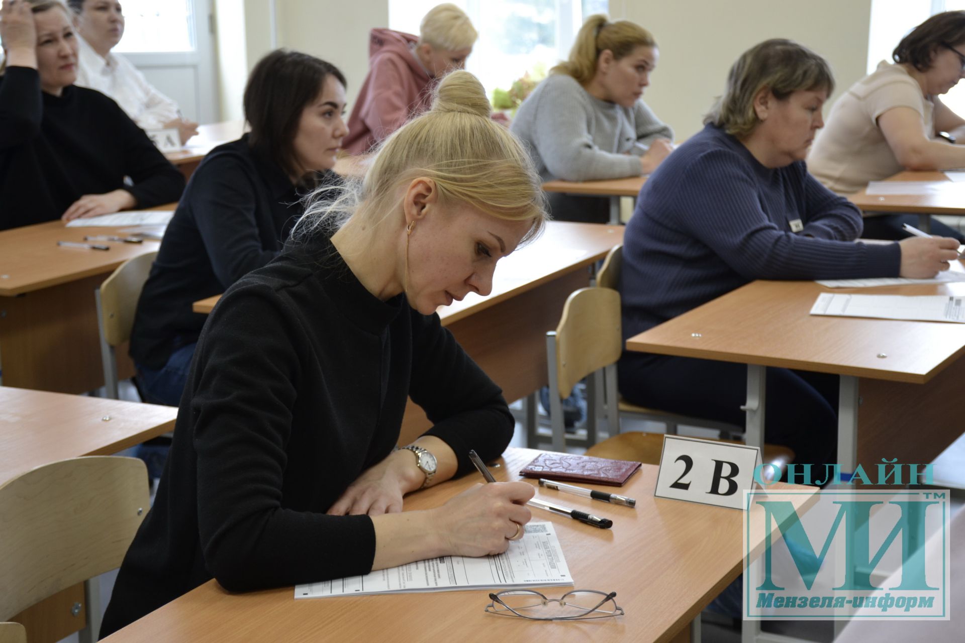 В СОШ № 1 Мензелинска прошла Акция «Сдаем вместе! День сдачи ЕГЭ родителями»