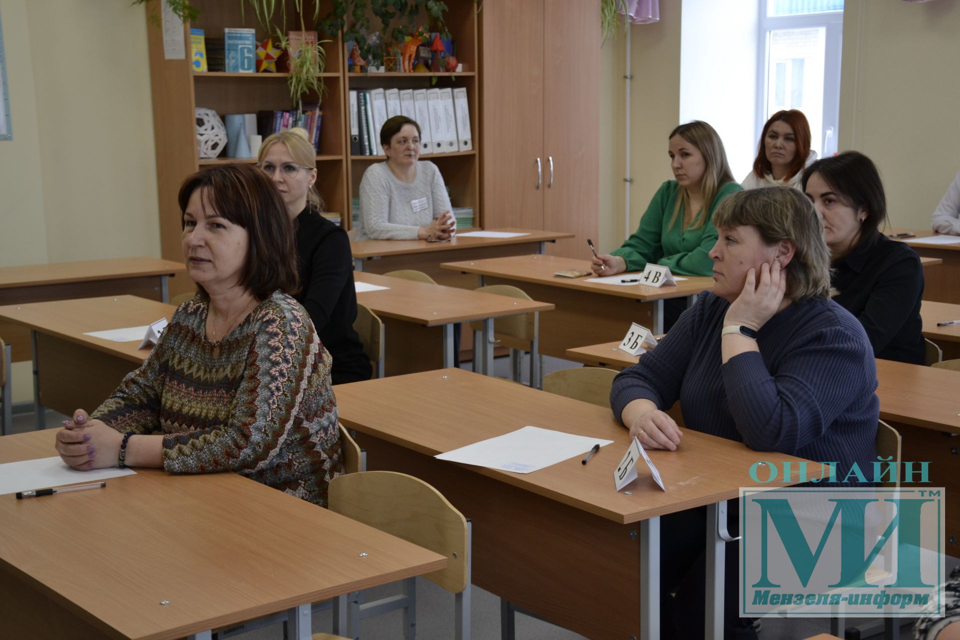 В СОШ № 1 Мензелинска прошла Акция «Сдаем вместе! День сдачи ЕГЭ родителями»