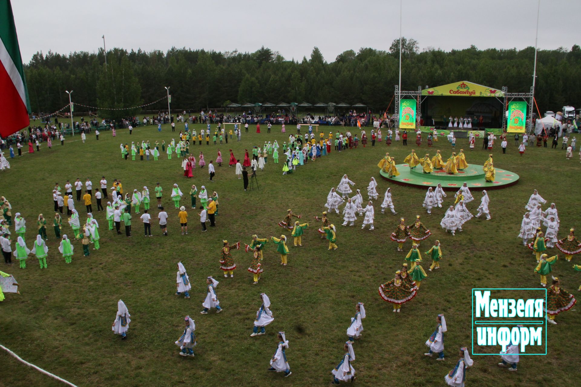 Театрализованные представления Сабантуя в Мензелинске