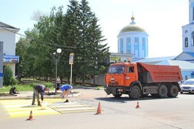 На разметку пешеходных переходов требуется 6 кг краски