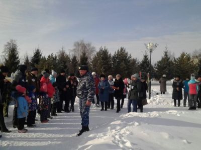 Мензелинцы красивы в строю, сильны в состязаниях (ФОТО)