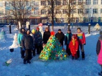 Итоги по новогоднему оформлению города Мензелинска и района