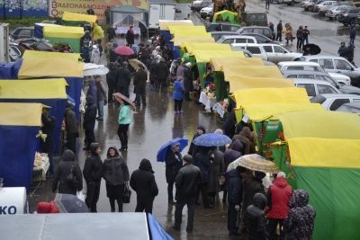 В Мензелинске сегодня ярмарка