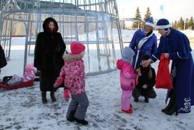 В Мензелинске организовали праздник для детей