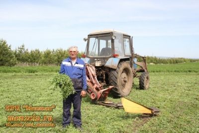 Агрофирма "Органик Групп – Мензеля" приступил к сенокосу