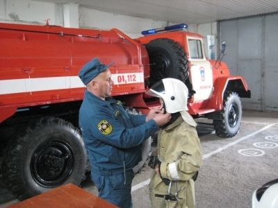 На день открытых дверей ОП с.Старая Матвеевка посетили воспитанники  социального приюта "Тургай"