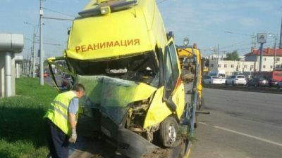 В Татарстане скорая, мчавшаяся на вызов, попала в ДТП