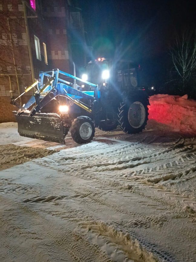 В преддверии Нового года коммунальные службы города Мензелинск перешли на усиленный режим работы