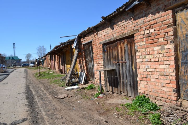 В Мензелинске пора избавиться от «сарайных кооперативов»