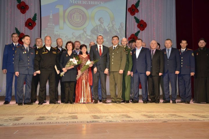 В Мензелинске отметили 100-летие военного комиссариата