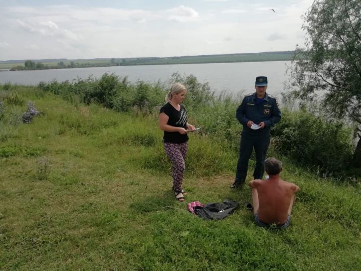 Обстановка по происшествиям на водных объектах в Мензелинском районе и проведенная работа для предотвращения происшествий на воде