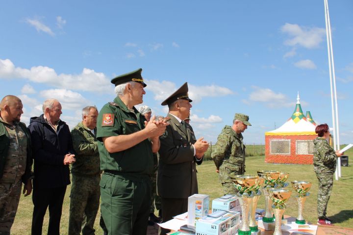 Команда Мензелинского района на первом месте