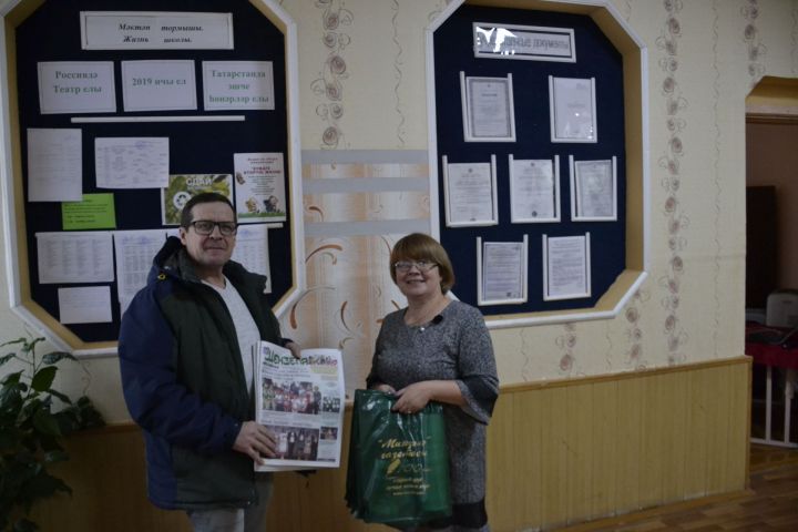 Педагоги Кадряковской и Матвеевской ООШ: "Альтернативная подписка - удобный способ получения районной газеты"