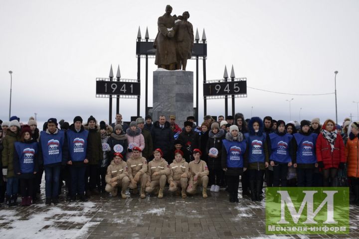 В Мензелинске состоялся митинг в честь Дня Защитника Отечества