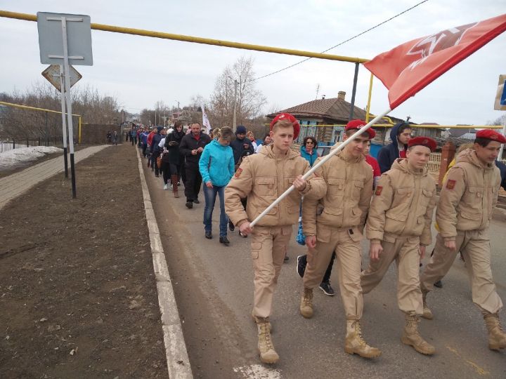 Мензелинцы прошли маршрутом здоровья