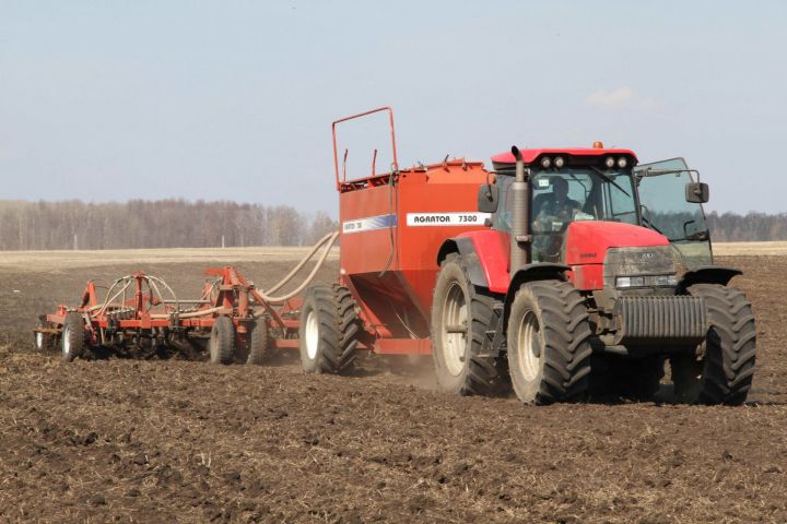 В хозяйствах Мензелинского района сев близится к завершению