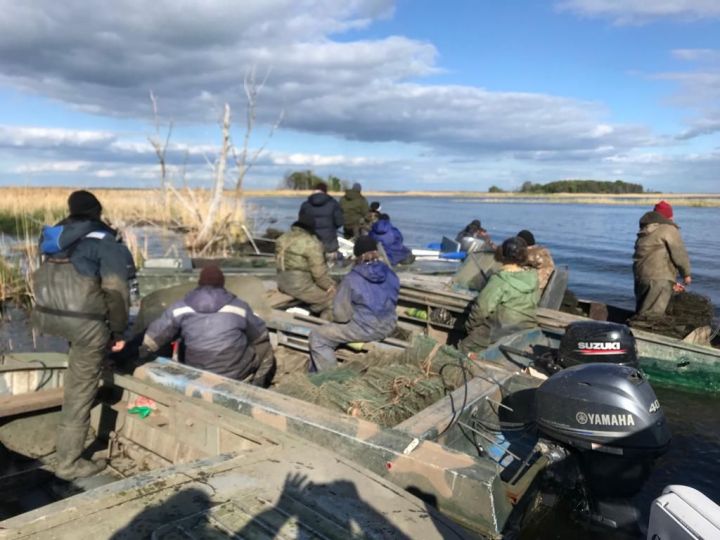 В Мензелинском районе в "НЕРЕСТ" изъяли сети и составили протоколы