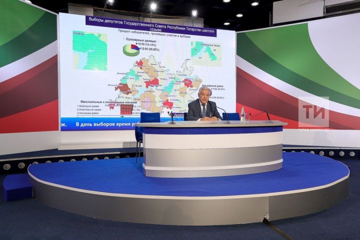 Более 45% татарстанцев приняли участие в выборах депутатов в Госсовет РТ к 15 часам
