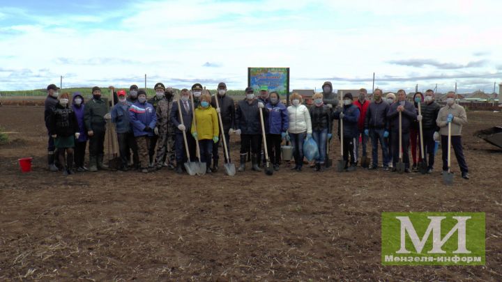 В Мензелинске заложен сквер Памяти