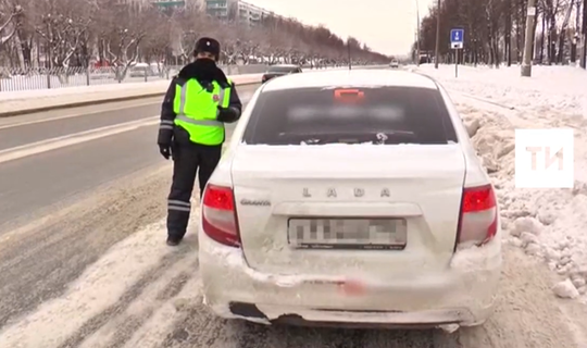 За десять дней таксистам в РТ выписали более 1,5 тыс. штрафов