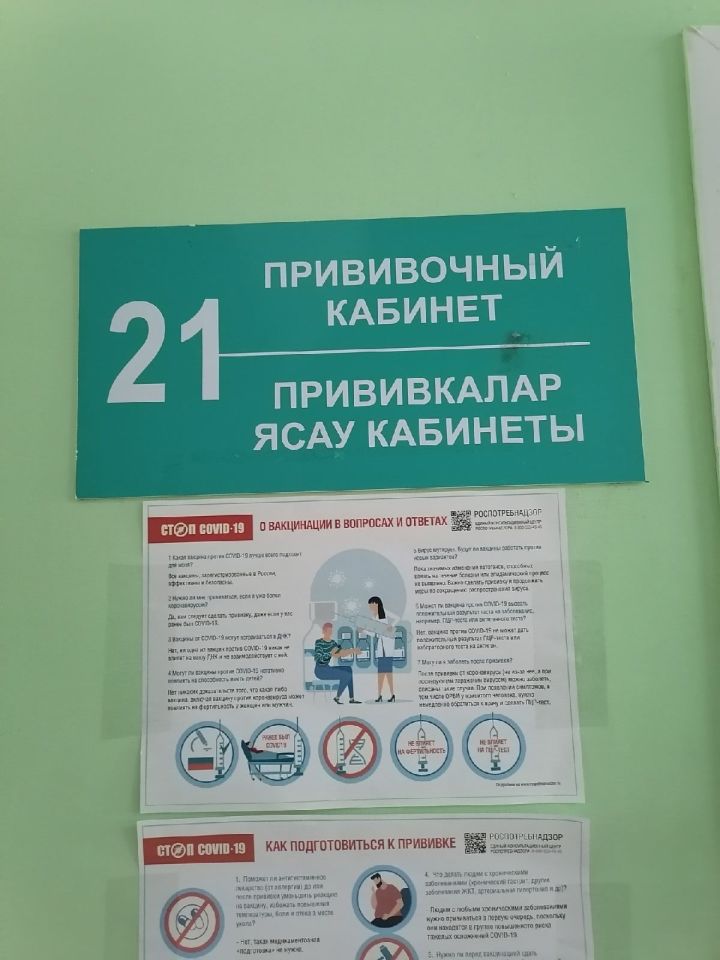 В Мензелинском районе 13 октября сделали прививку от коронавируса в рекордном количестве – 272 человека