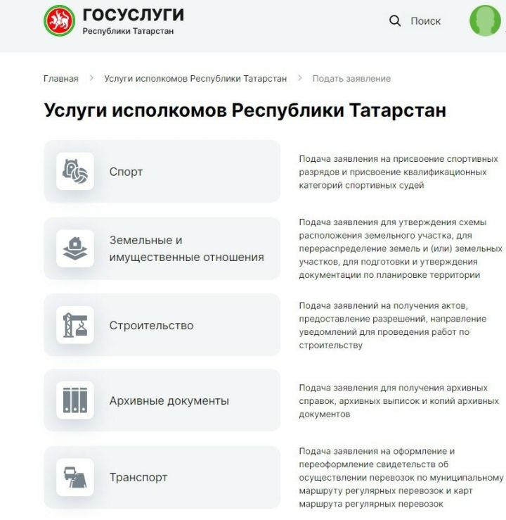 Мензелинцы могут получить ряд муниципальных услуг через интернет