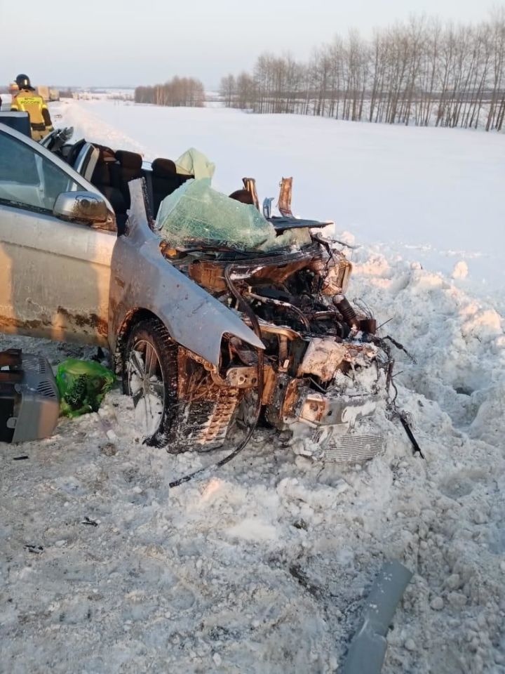 Детское автокресло спасло жизнь  полуторагодовалому пассажиру при лобовом столкновении