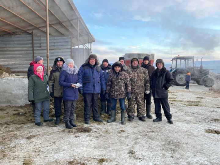 Хозяйство "Заиковский" является лидером в районе по надою молока на одну корову