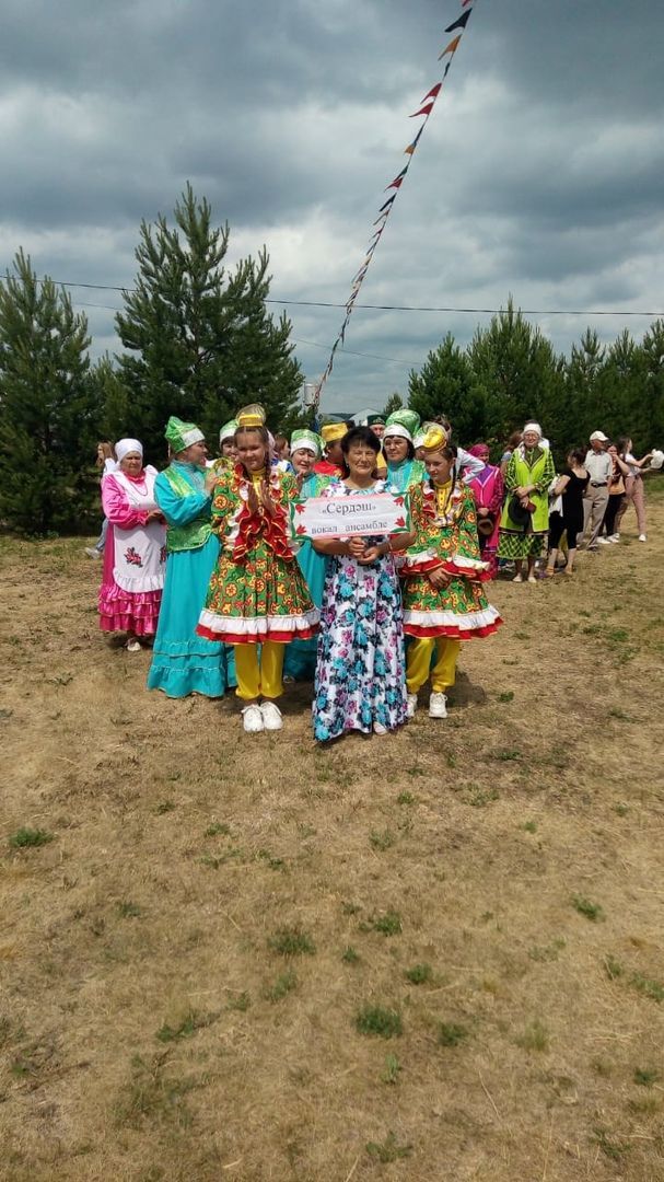 Старт Сабантуям в Мензелинском районе был дан в деревне Атрякле