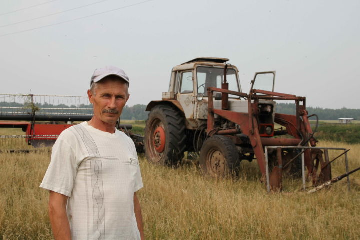 Трагическая гибель комбайнера