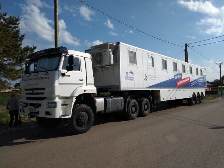 В Верхний Такермен приедет мобильная поликлиника