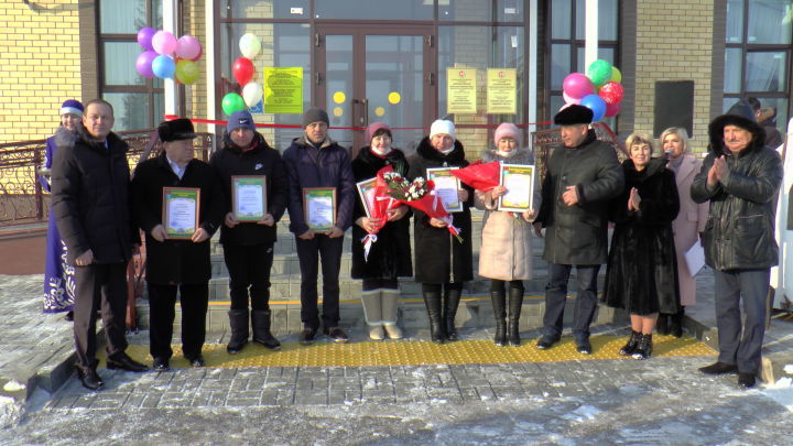 В Мензелинском районе в рамках национального проекта открылся новый дом культуры