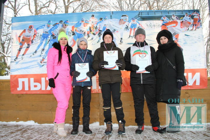 Первые лыжные гонки нового года в Мензелинске