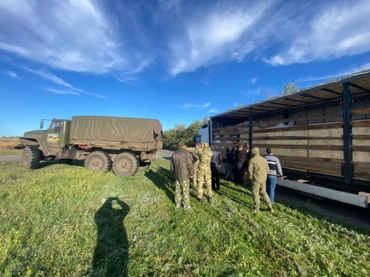 Донбасс получил помощь от мензелинцев