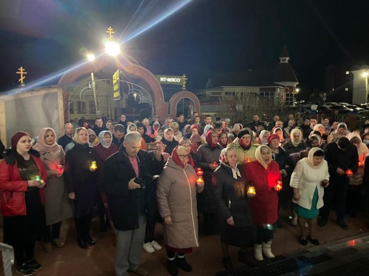 Православные Мензелинска отметили Пасху