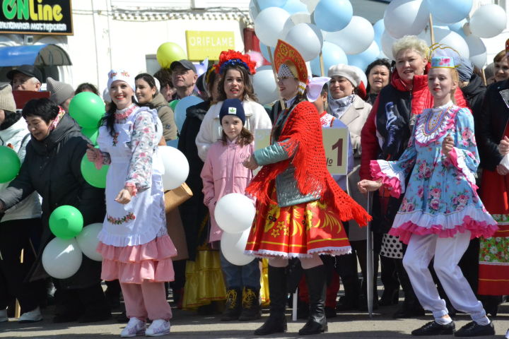 В Мензелинске прошел праздник 1 мая